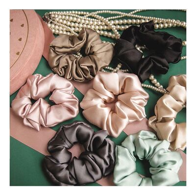 100% satijn scrunchie set | haaraccessoires