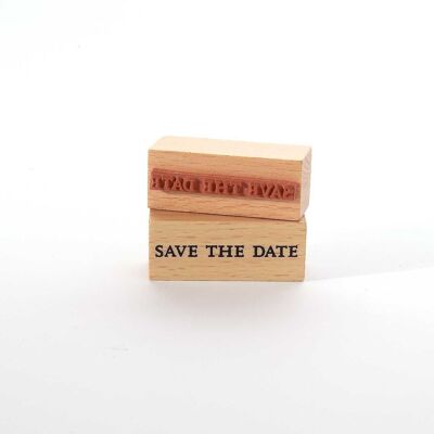 Motif stamp title: save the date
