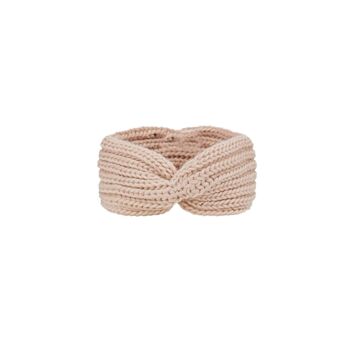 Bandeau tricoté pour femme avec des nœuds élégants 1