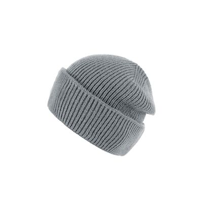 Gray beanie for women - one size