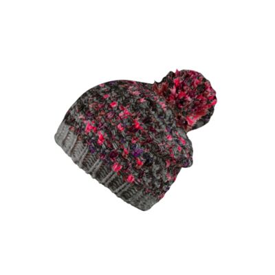 Colorful bobble hat for women