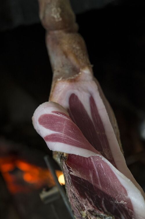 Jambon Corse AOP de porc nustrale San Martinu 36 mois d' affinage