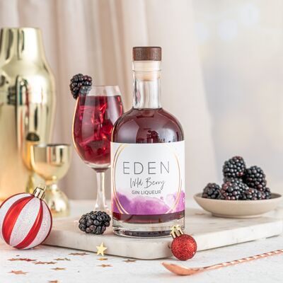 Wild Berry Gin Liqueur (Vegan & Gluten-Free)