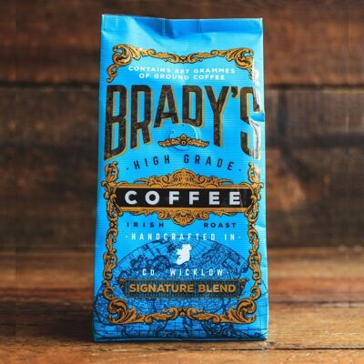 Ground Coffee, Brady's Signature Blend, 227g