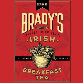 Thé, Brady's Irish Breakfast Tea, 40 sachets de thé 4