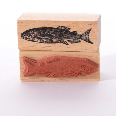 Motif stamp Title: Fresh fish