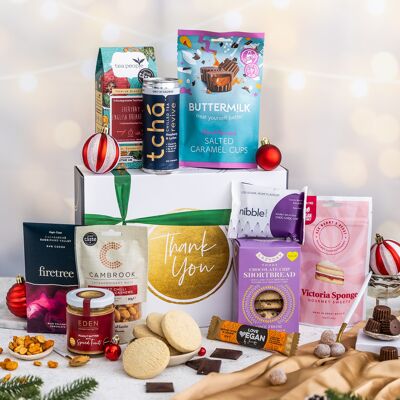 Danke Luxus-Geschenkkorb (vegan und glutenfrei)