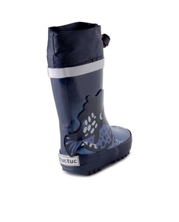 Bottes en caoutchouc bleues et rouges pour garçon de la collection club de pêche - 11339690 2