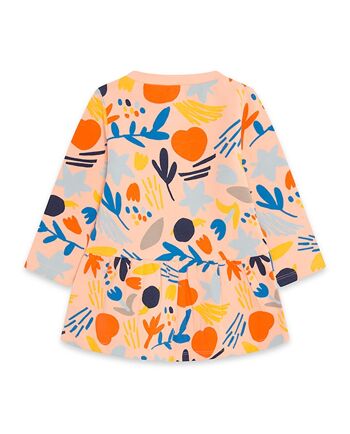 Robe en peluche orange et bleu pour fille de la collection crafted - 11339580 2