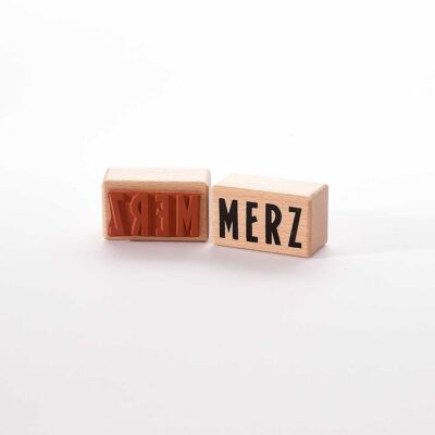 Titolo francobollo motivo: Merz (Kurt Schwitters 1887-1948)