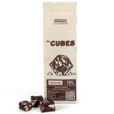 Les Cubes Chocolat Noir