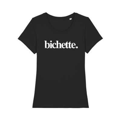 BICHETTE BLACK TSHIRT woman