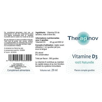 Vitamine D3 de Lanoline 100 % Naturelle : Os & Immunité 2
