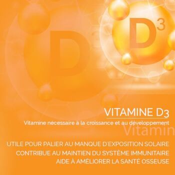 Vitamine D3 de Lanoline 100 % Naturelle : Os & Immunité 3
