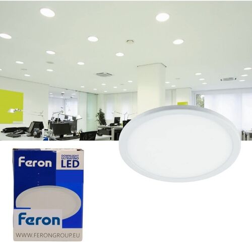 Feron Downlight LED ultrafino | Empotrable Redondo |Modelo AL500 | Foco empotrable led techo |Ojos de buey de led| 1