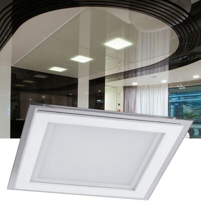 Feron ultraflaches LED-Downlight | Einbau-Panel-Downlight LED|Modell AL2111 | LED-Deckeneinbaustrahler |LED Bullaugen| zwei