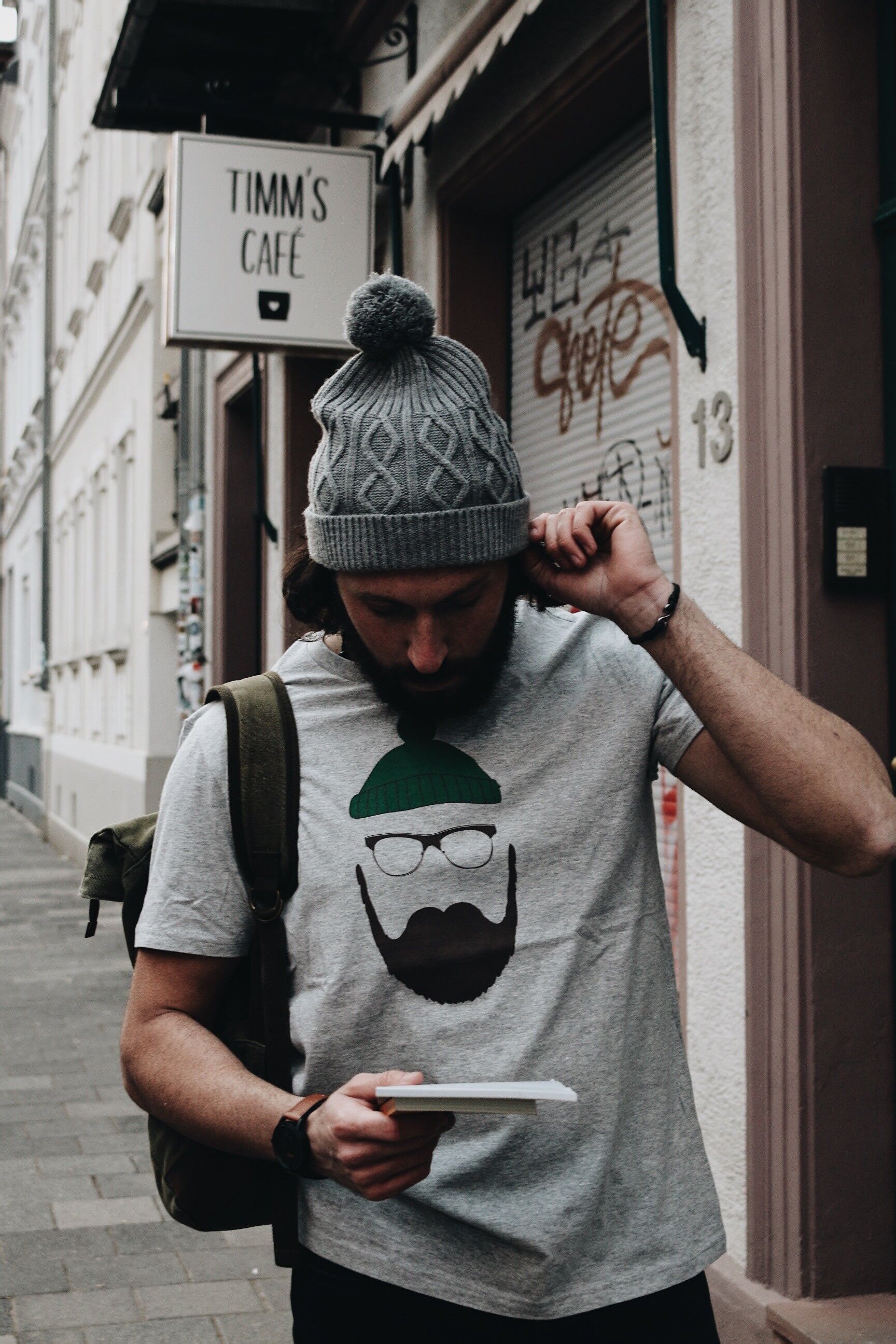 GentleStyle Classic T-Shirt grau