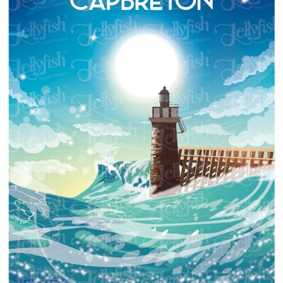 AFFICHE CAPBRETON 40x30