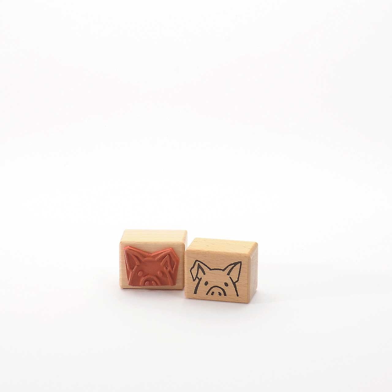 Titolo francobollo motivo: Guarda - porcellino