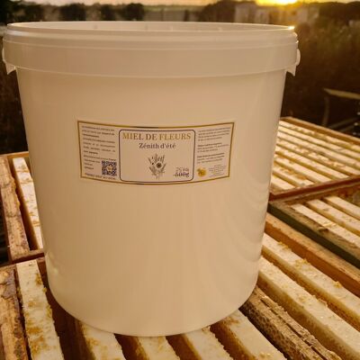 Summer Zenith Honey (Sunflower) in 25KG bucket (France)