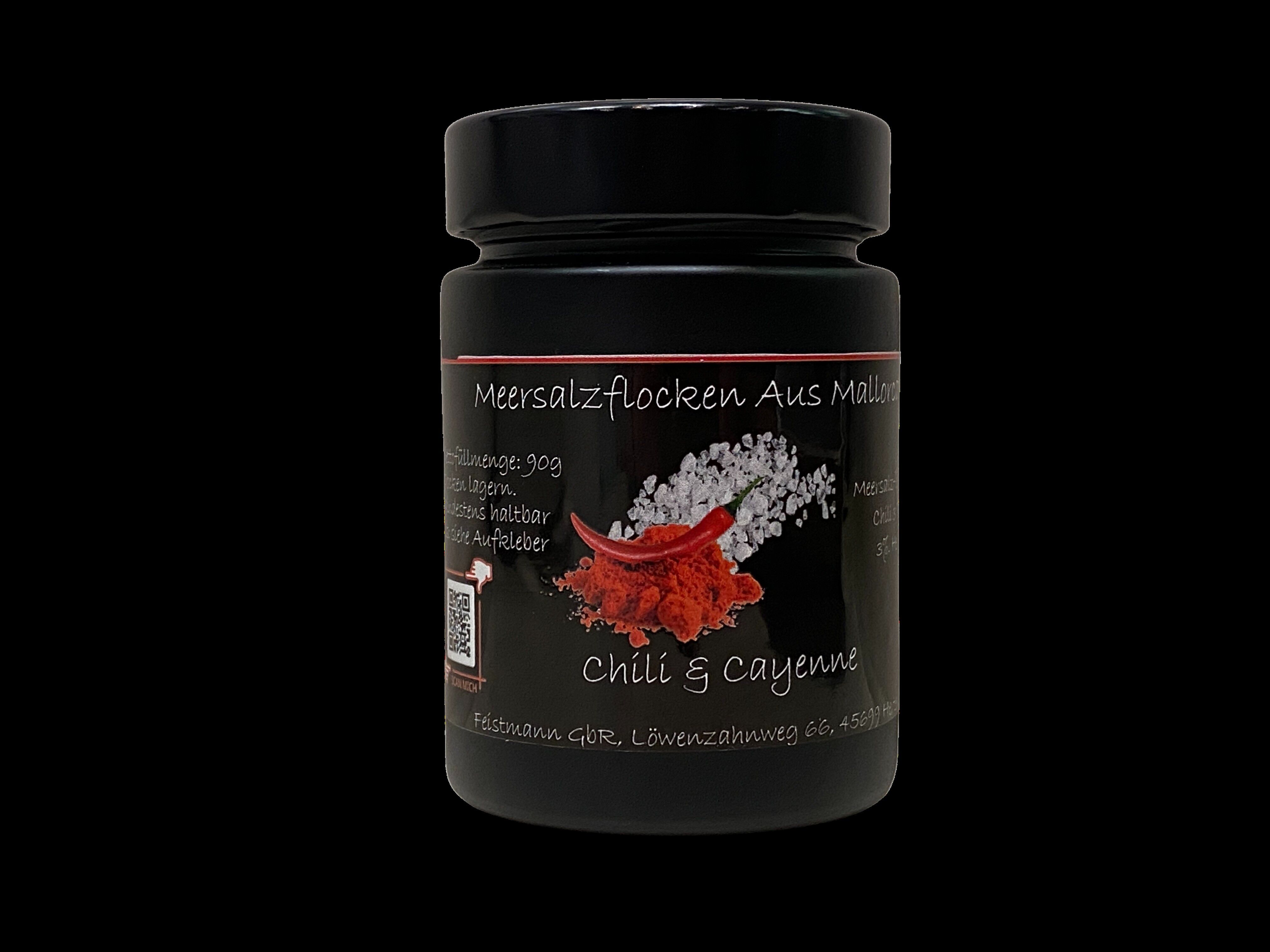 SCAGLIE DI SALE MARINO CAYENNE E PEPERONCINO DA ES TRENC - MALLORCA