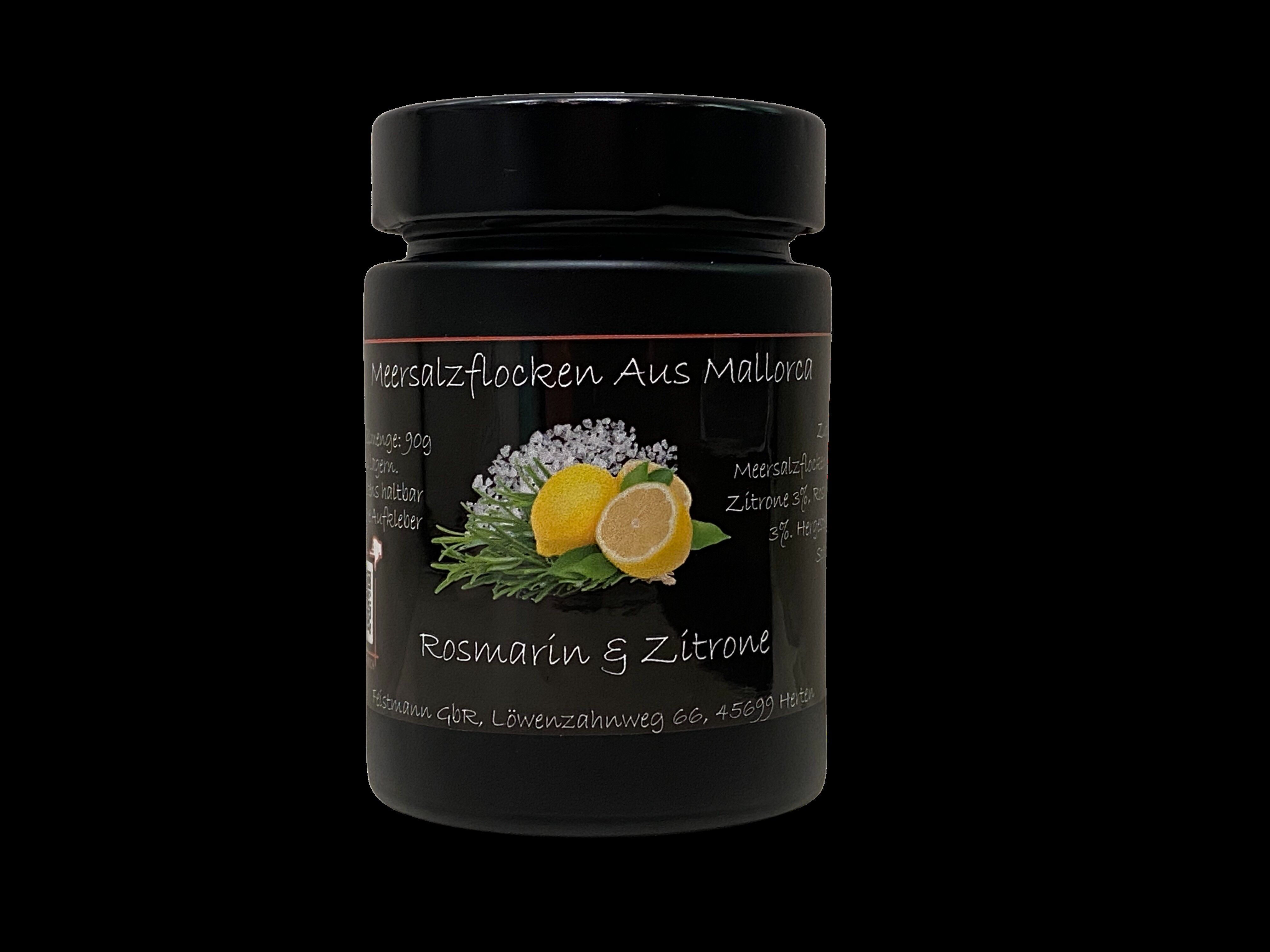 SEA SALT FLAKES ROSEMARY & LEMON FROM ES TRENC - MALLORCA