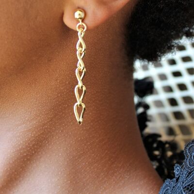 Earrings Ref. Turned chain