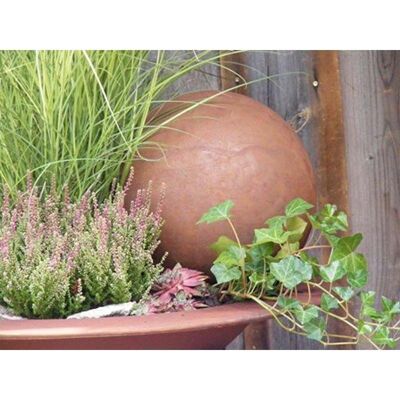 Rusty metal decoration balls | patina garden decoration | Diameter 20 cm