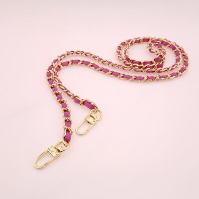 Handykette METAL FUCHSIA GOLD