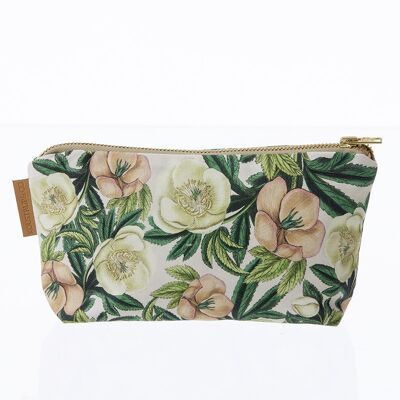 Cosmetic bag (bottom) - Helleborus