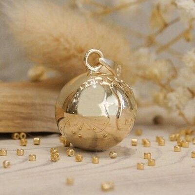 Pregnancy bola Petits Pieds yellow gold plated