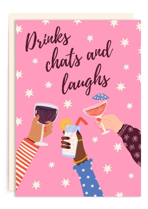 Drinks Chats Laughs