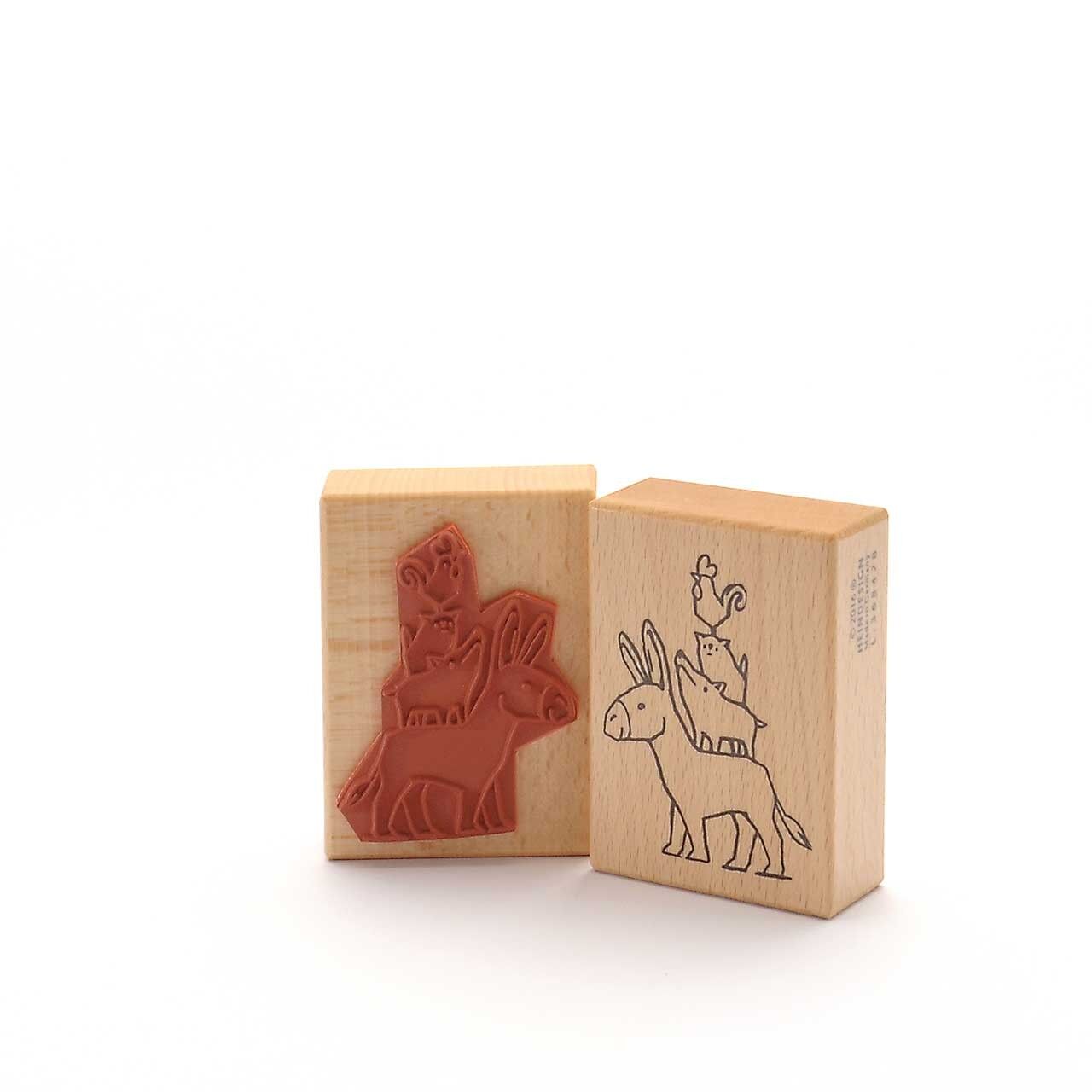 Timbro con motivo Titolo: Musicisti di Brema