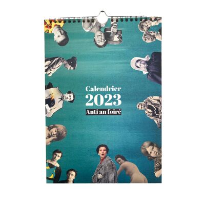 Kalender Anti Jahr 2023 durcheinander gebracht