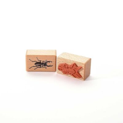 Motif stamp title: Staghorn Beetle