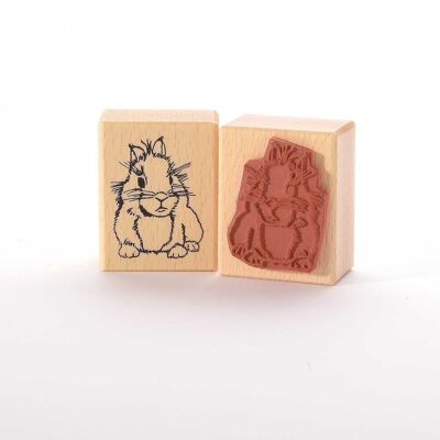 Motive stamp title: Silvia's dwarf rabbit