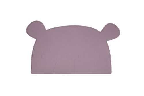 Lili the bear Tablemat Plum