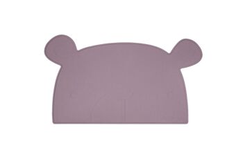 Set de table Lili l'ours Prune 1