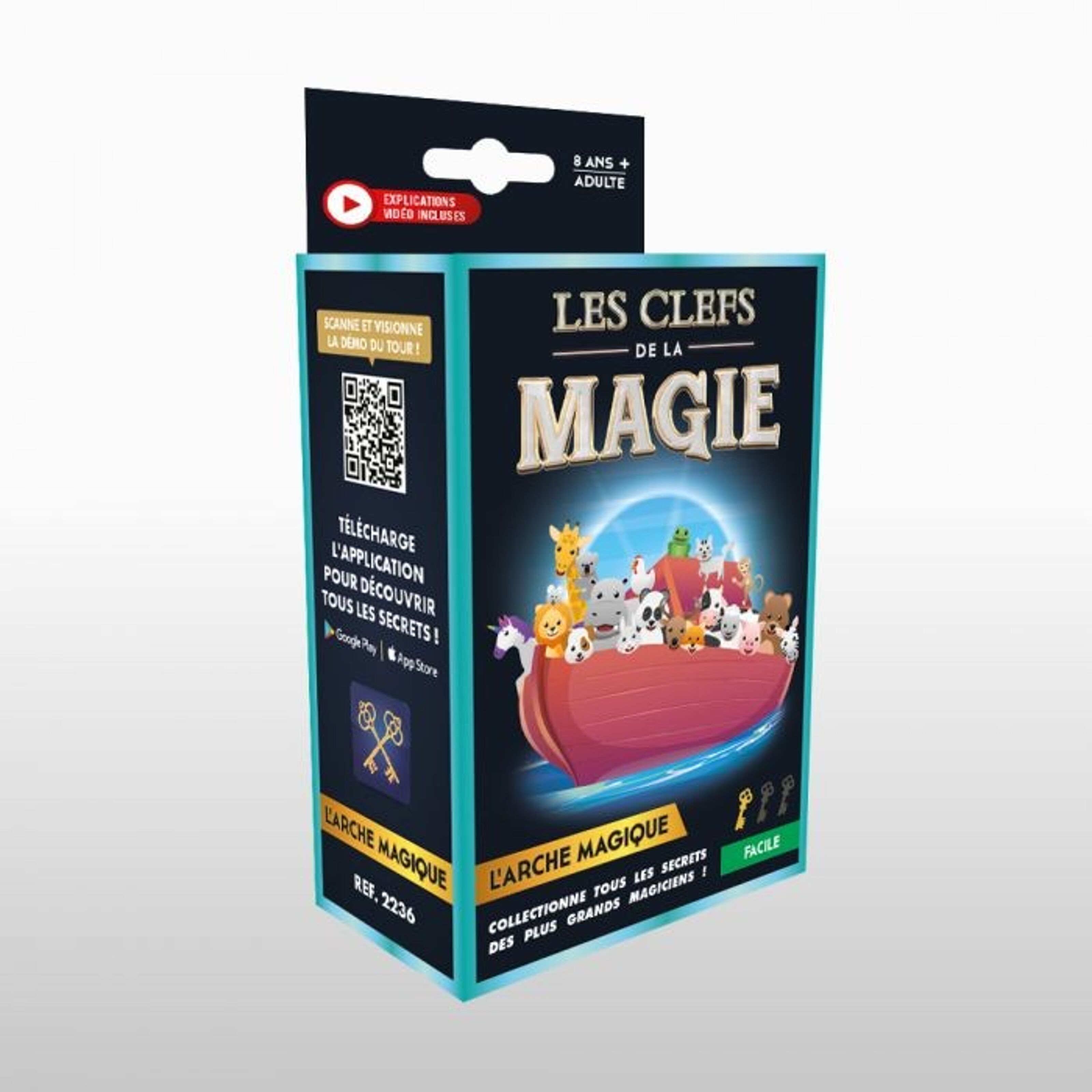 Coffret Jeu Science Magique 20 tours de magie pour Enfants 8 ans + - Coffret  de magie - Achat & prix