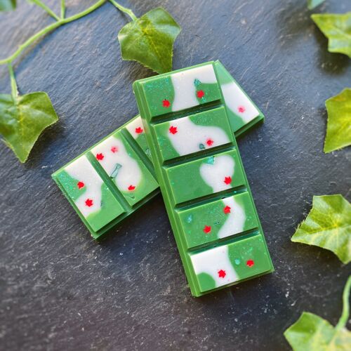 Tablettes "Songe d'une Nuit d'Hiver" Sapin de Sibérie, Epinette noire, Cèdre, Bergamote & Malachite