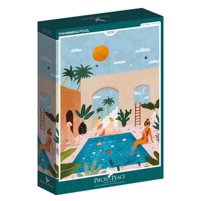 Swimming Pool - 1000 piece jigsaw puzzle