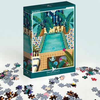 Blue Riad - Puzzle 1000 pièces 3
