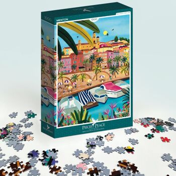 Menton - Puzzle 1000 pièces 3