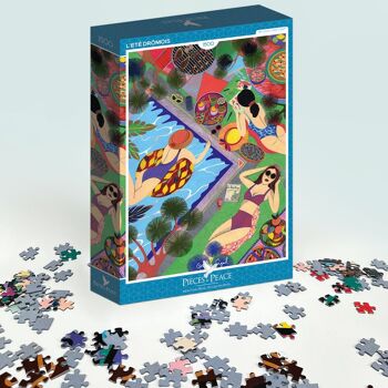 L'Eté Drômois - Puzzle 1500 pièces 3