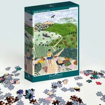 Wine Country Hike - Puzzle 1000 pièces 3