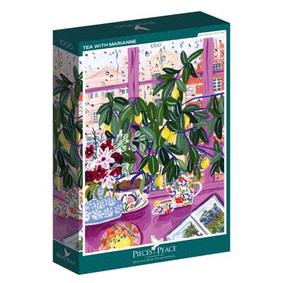 Tea with Marianne - 1000 piece jigsaw puzzle