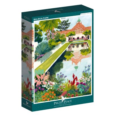 Balboa Park - 1000 piece jigsaw puzzle