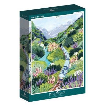 Train Travel - 1000 Piece Jigsaw Puzzle