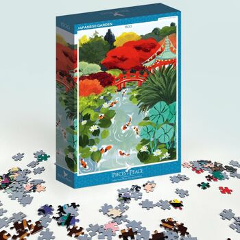 Japanese Garden - Puzzle 1500 pièces 3