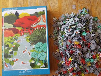 Japanese Garden - Puzzle 1500 pièces 4